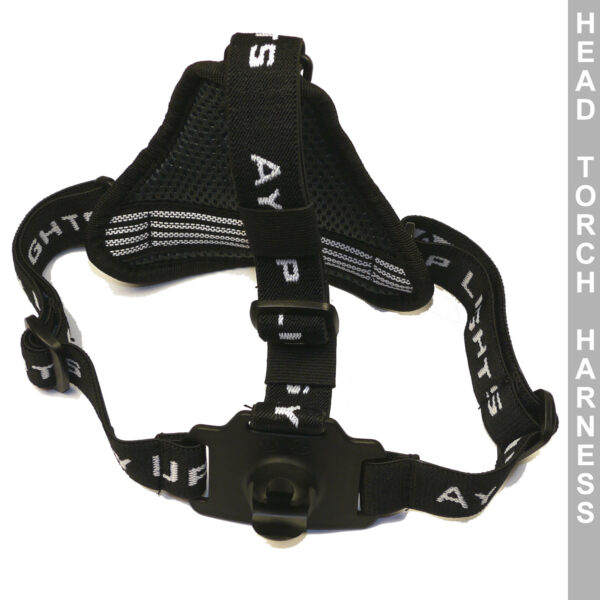 HEAD TORCH HARNESS - GREY